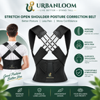 Back Brace Posture Corrector for Men and Women,Adjustable Back Posture Belt Invisible