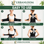 Back Brace Posture Corrector for Men and Women,Adjustable Back Posture Belt Invisible