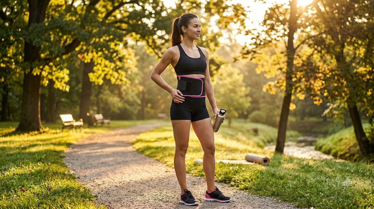 Adjustable Waist Trimmer Belt