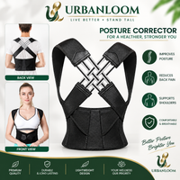 Back Brace Posture Corrector for Men and Women,Adjustable Back Posture Belt Invisible