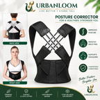 Back Brace Posture Corrector for Men and Women,Adjustable Back Posture Belt Invisible