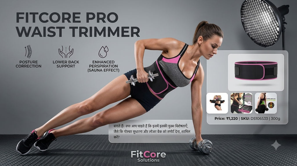 Adjustable Waist Trimmer Belt