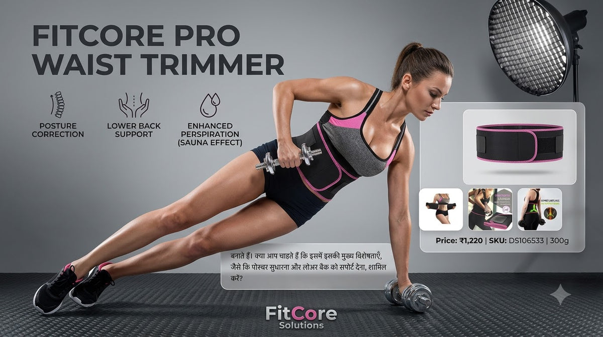 Adjustable Waist Trimmer Belt